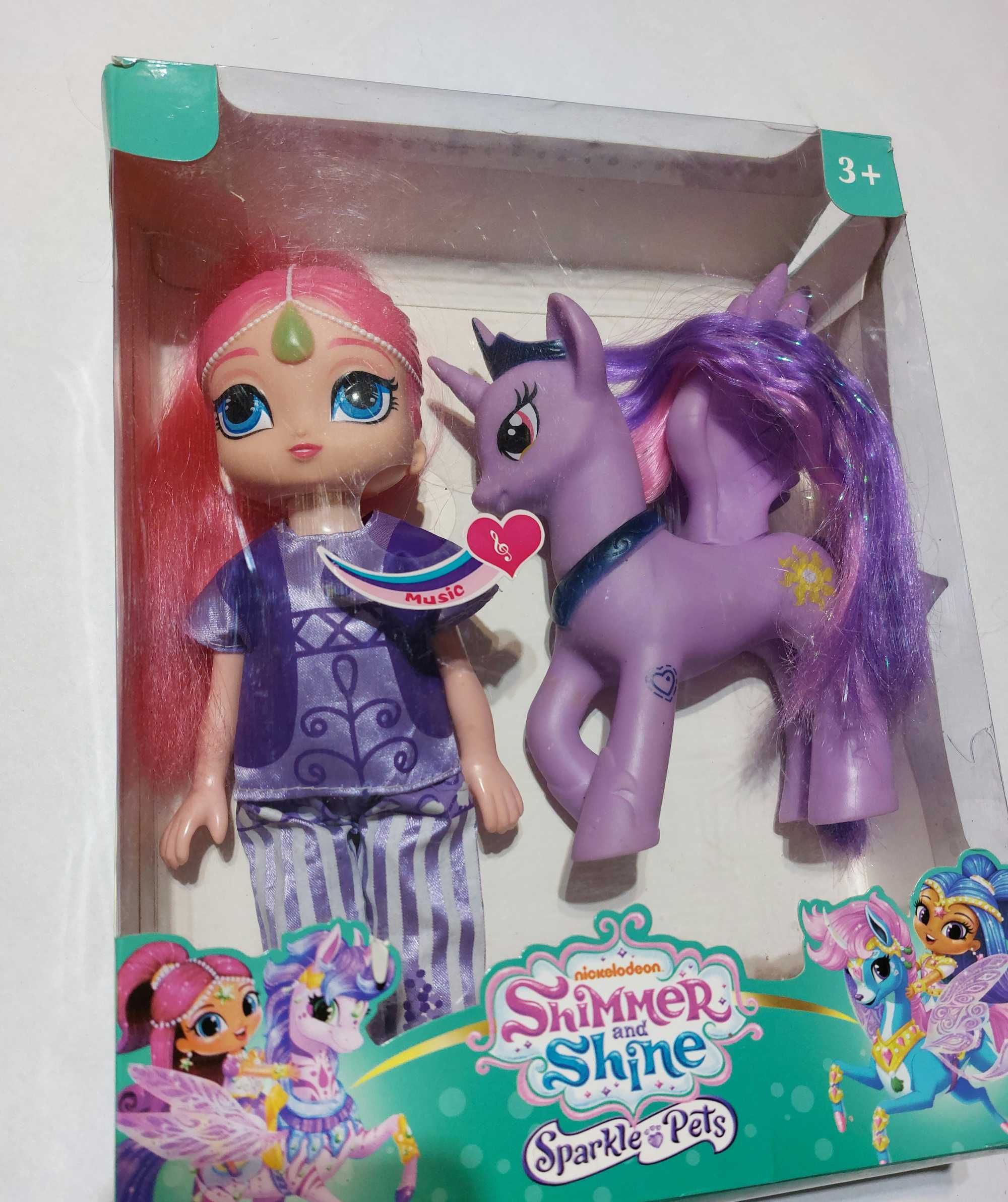 Shimmer shine pedzorozec bajka dzin kucyk dzwiek