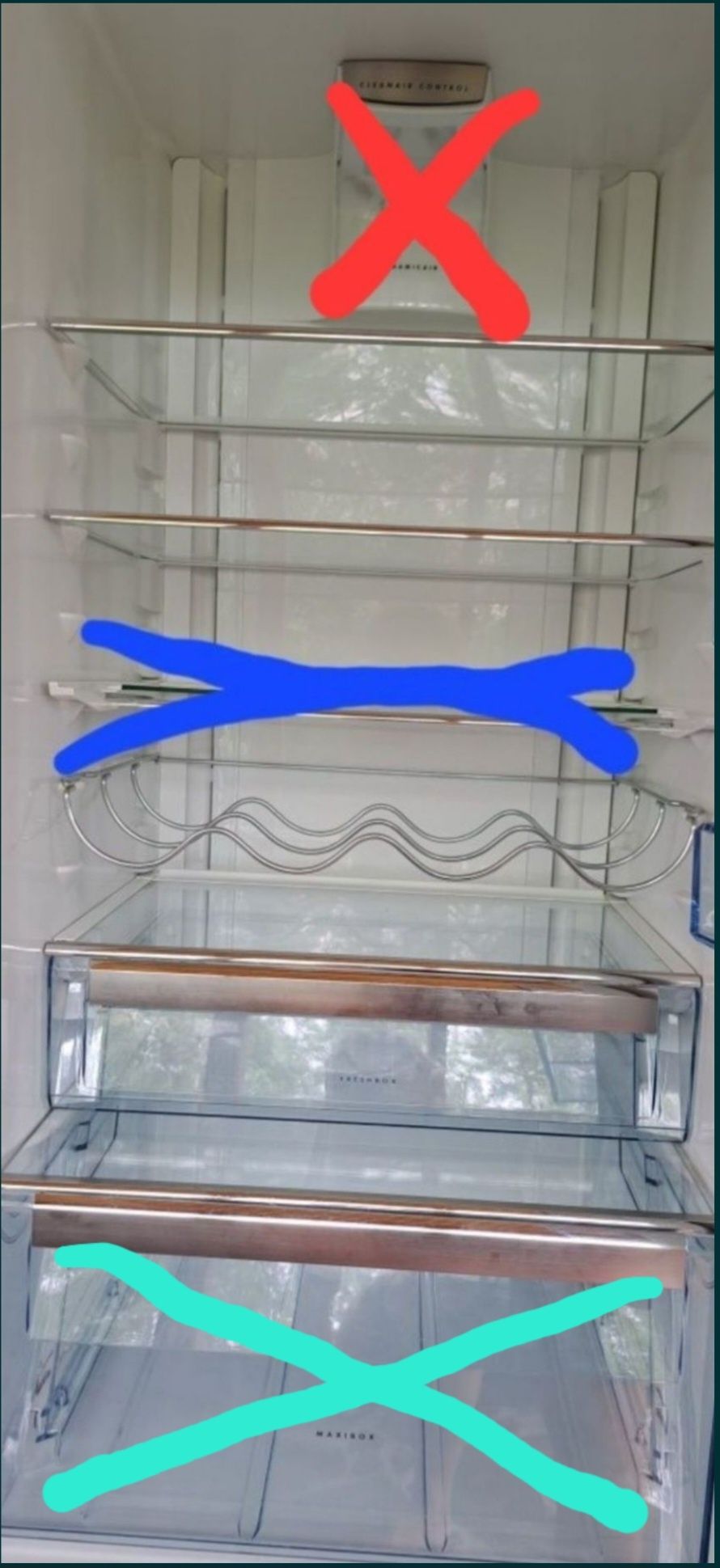 Chłodziarko zamrażarka AEG akcesoria model S83920CMXF części