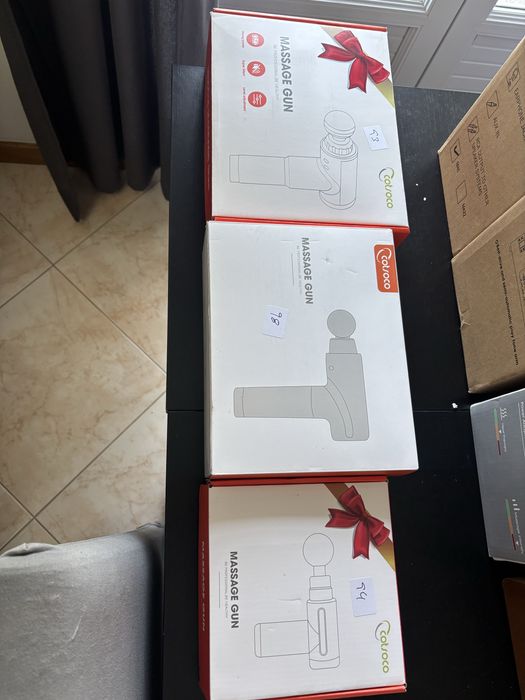 Pistola de massagem muscular