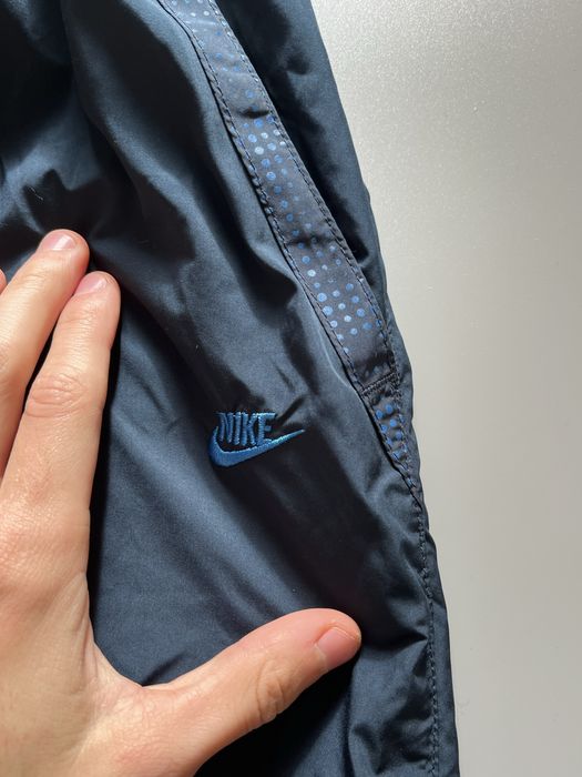 вінтажні широкі штани від Nike на утяжках