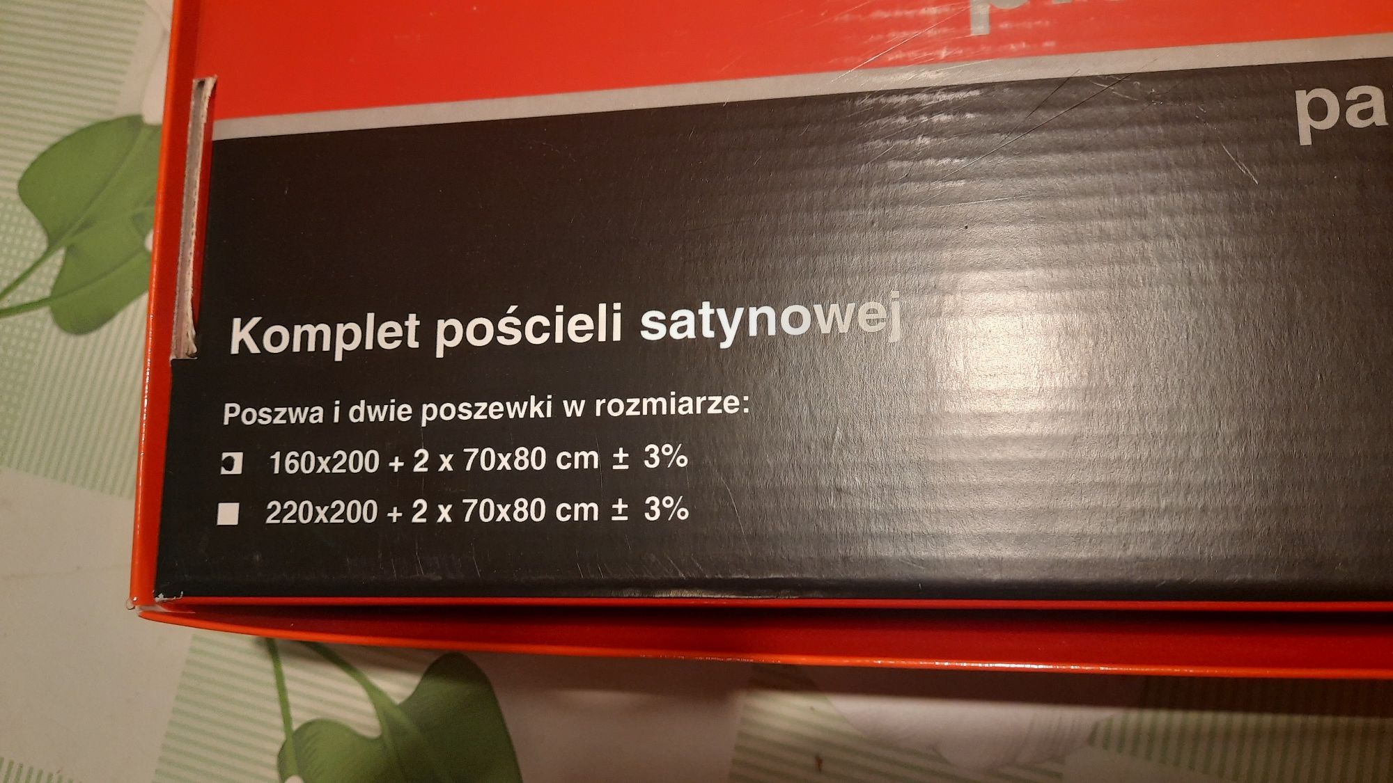 Pościel satynowa Pierre Cardin 160cm