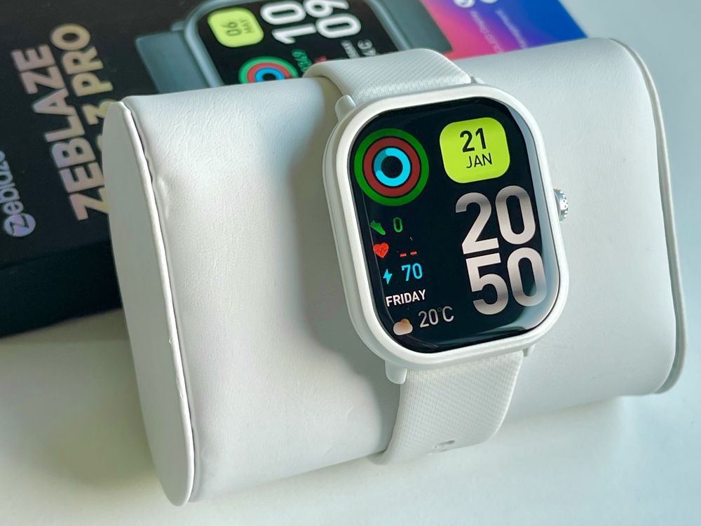 [NOVO] Smartwatch Zeblaze GTS 3 Pro (Branco)