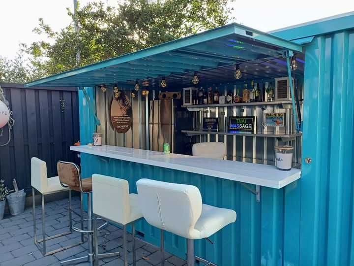 Lounge bar em contentor novo, de várias dimensões e entrega rápida