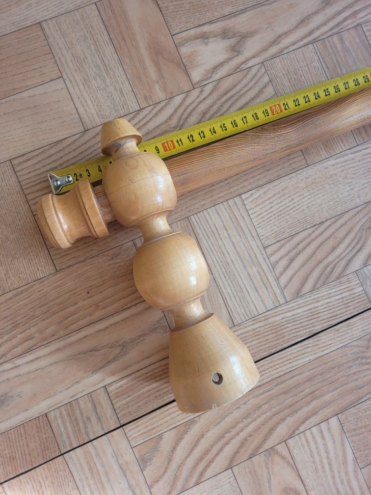 Drewniany karnisz 200 cm