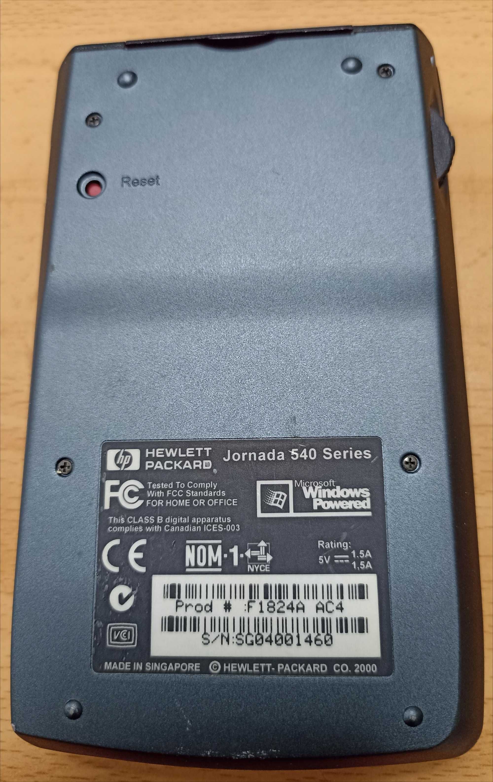 Notebook HP modelo Jornada 540 series