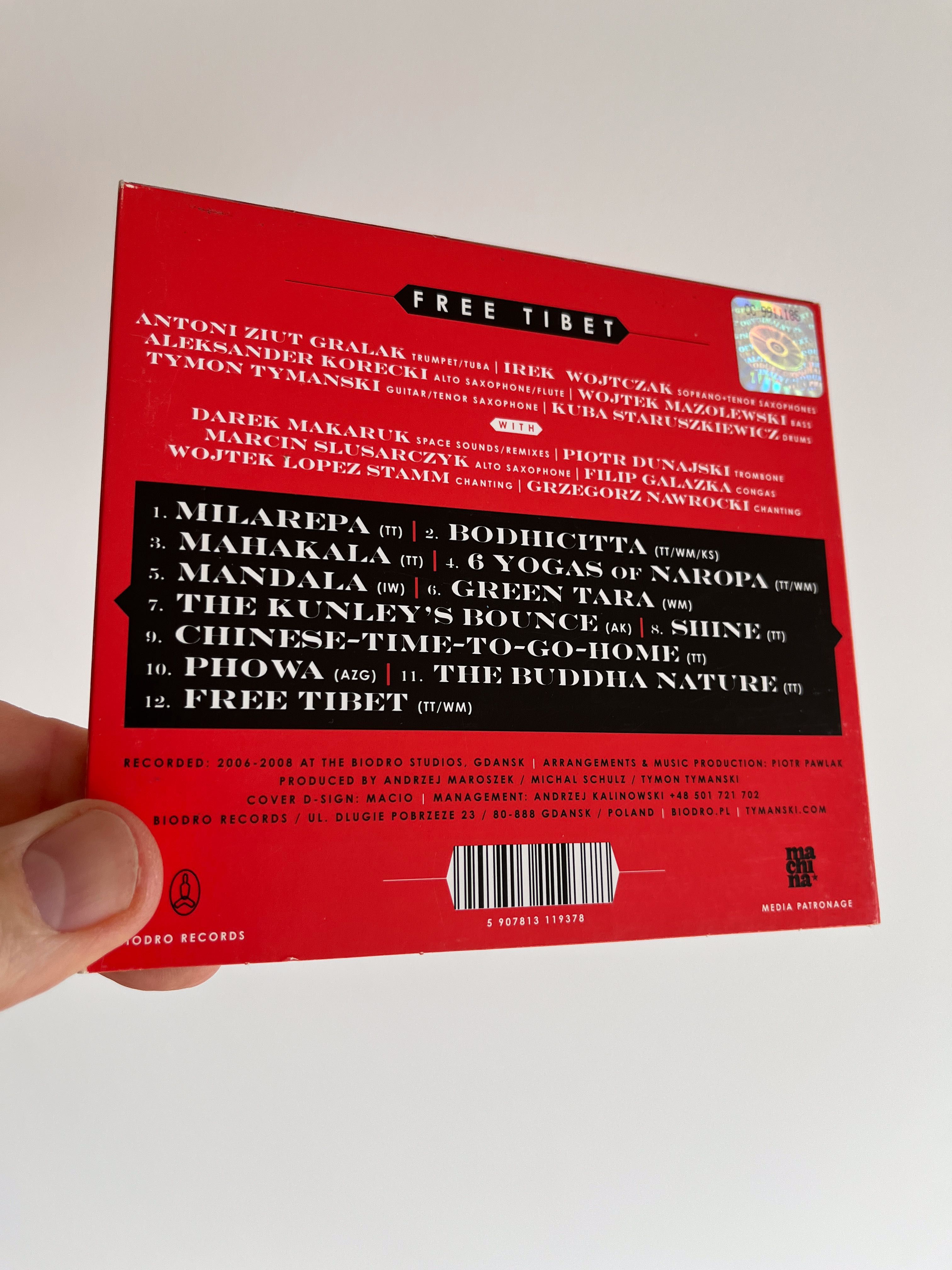 Tymański Yass Ensemble ‎– Free Tibet CD