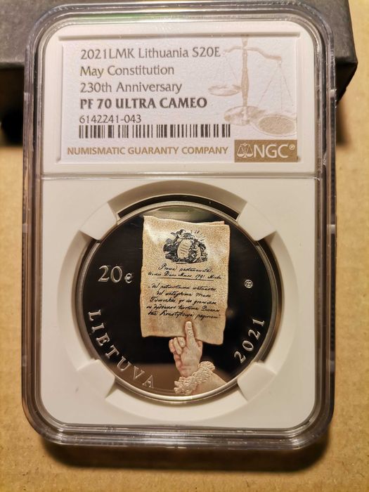 20 euro 230 rocznica Konstytucji 3 Maja NGC 70