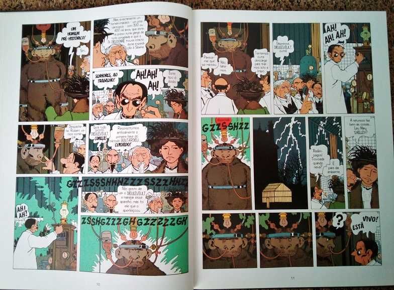 BD - Adèle Blanc-Sec volume 2 (álbum duplo)