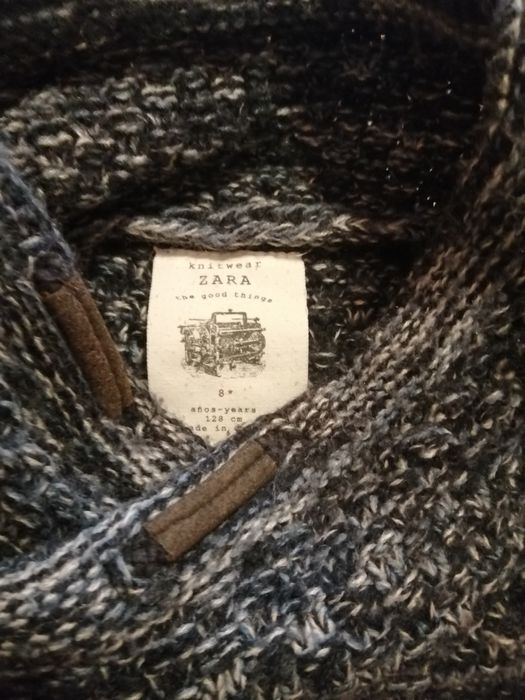 Blusa Zara malha menino 8 anos