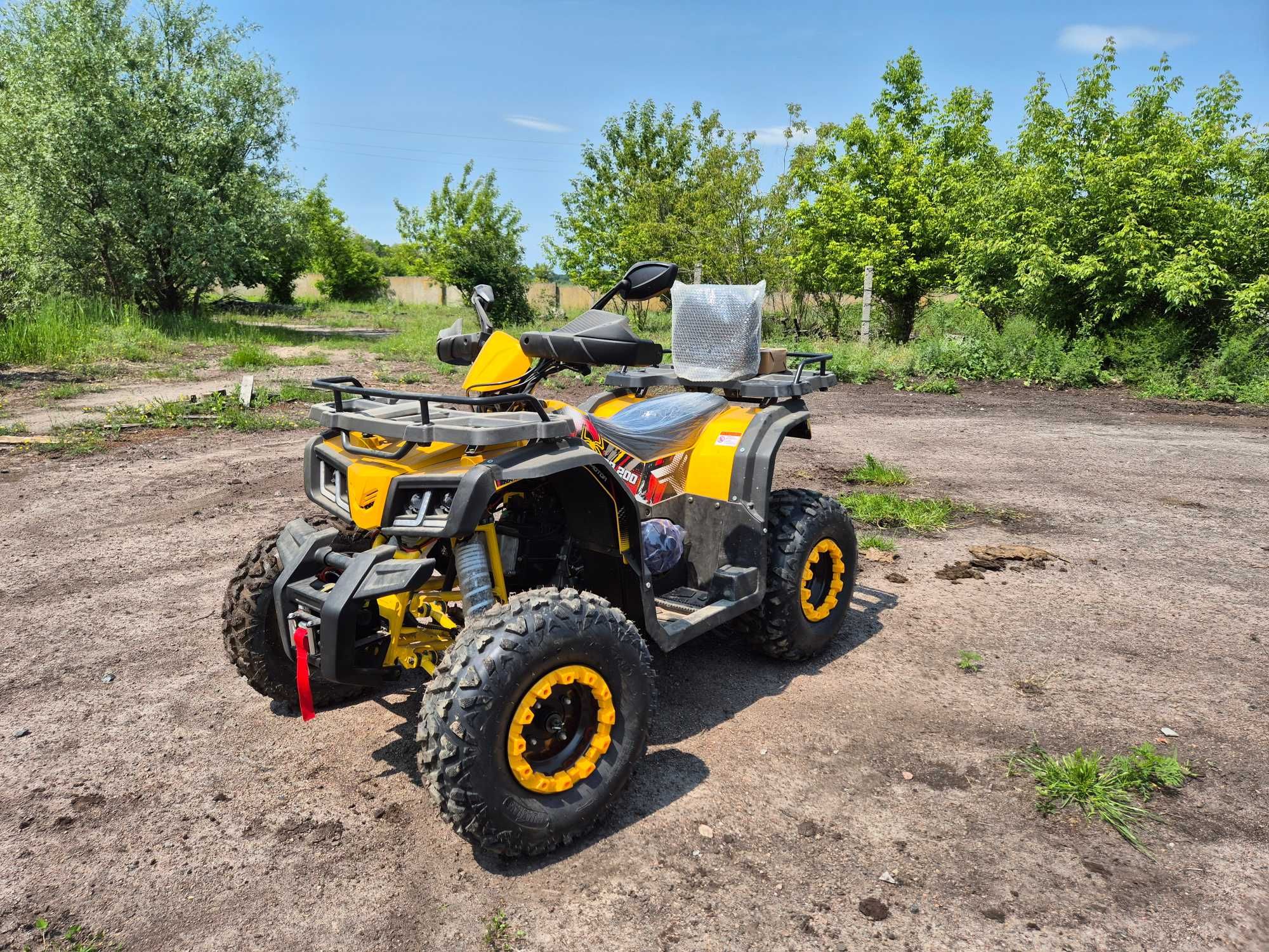Квадроцикл Comman Scorpion 200cc LUX с лебедкой + доставка