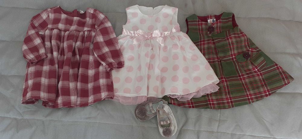 DUŻY zestaw ciuszki dla DZIEWCZYNKI 68 74