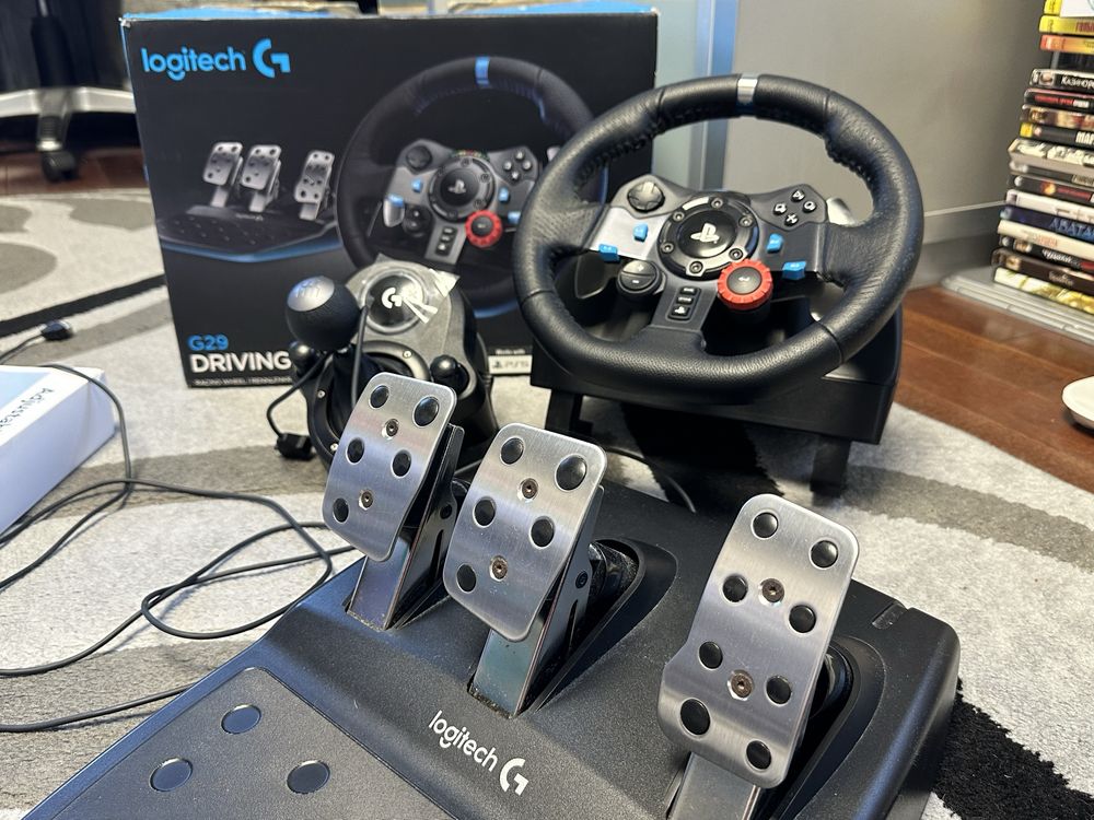Logitech G29 + Shifter