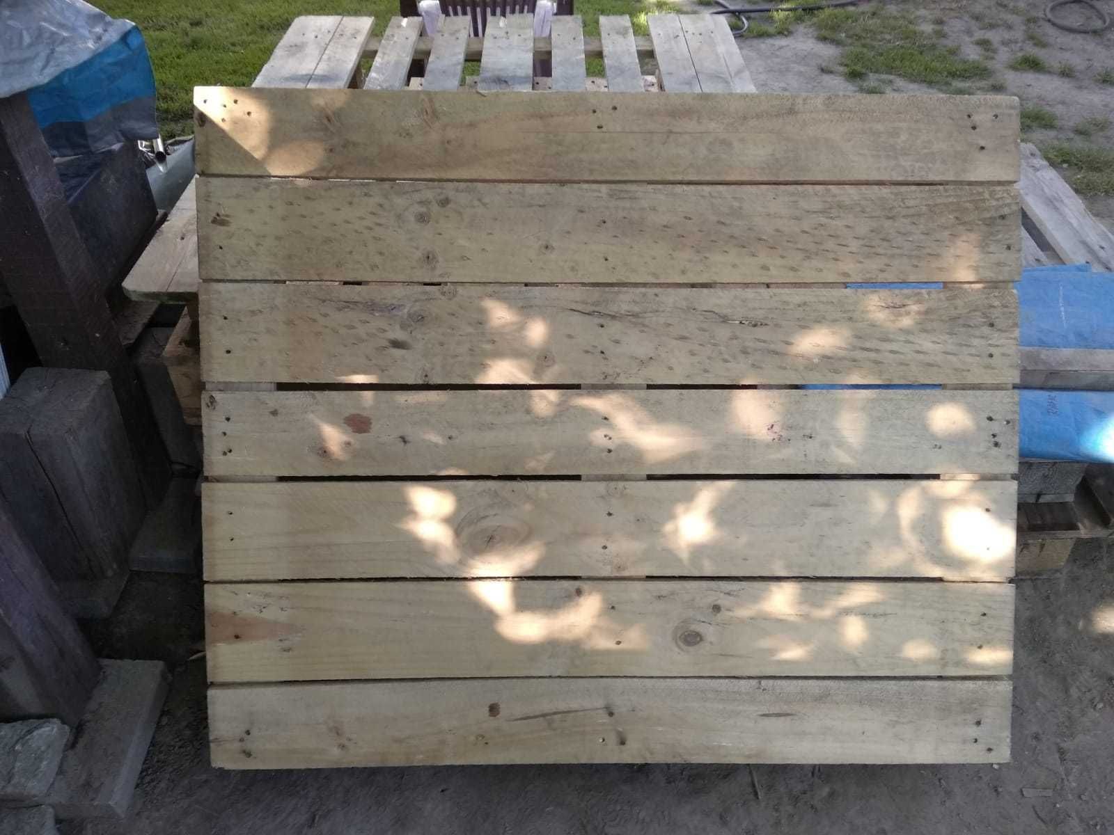 Palety 120 x 100 meble parkan płot podest stół siedzisko