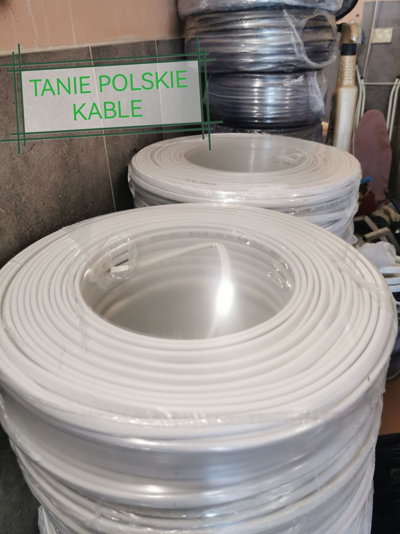 Tanie kable YDYp 3x2.5 POLSKIE przewody elektryczne 750V