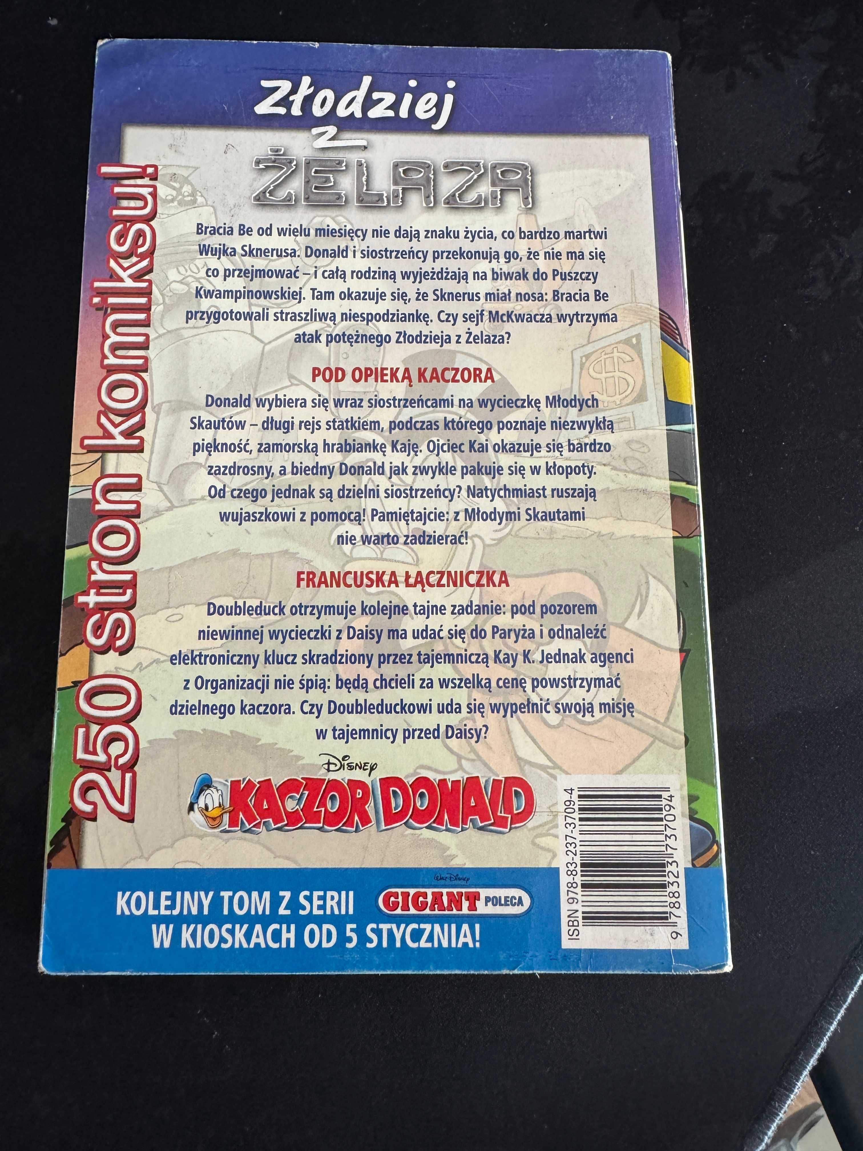 Komiks Kaczor Donald Złodziej z Żelaza tom 112