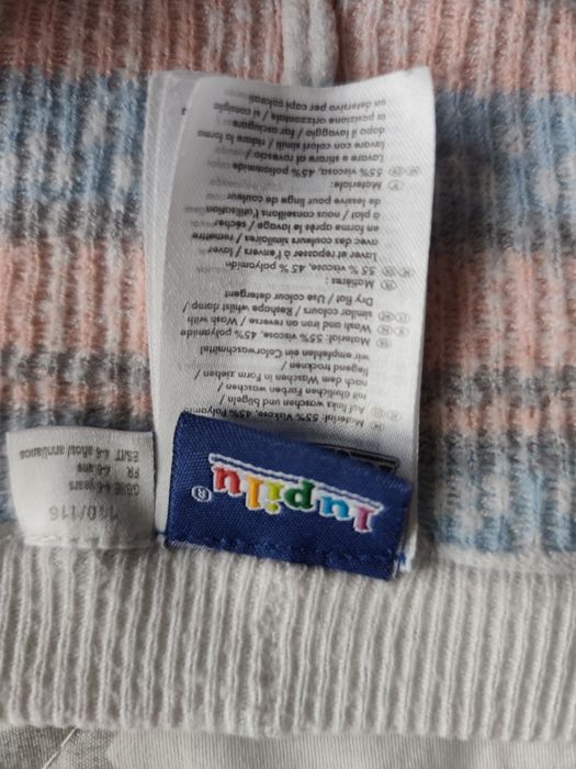 Leginsy zimowe ocieplane Lupilu rozm. 110/116