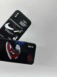 Zestaw Etui Case Silikonowy Iphone X/XS Nike 2 sztuki kod 907