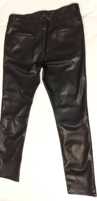 Мужские кожаные джинсы  H&M    - Skinny Fit   (W36)