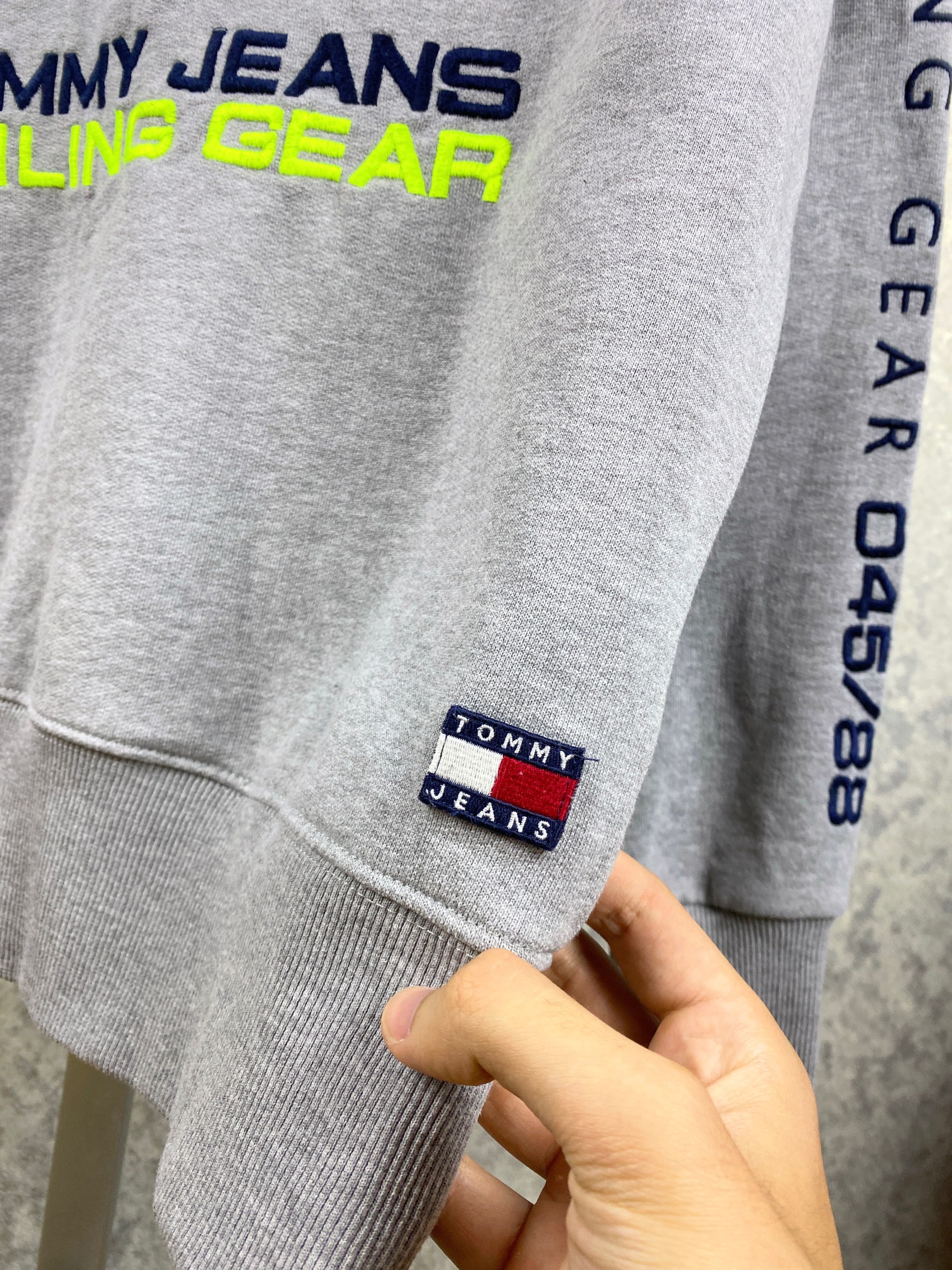 Мужская серая кофта/свитшот Tommy Hilfiger Sailing Gear M/L