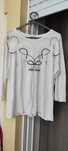 Blusa branca Stradivarius