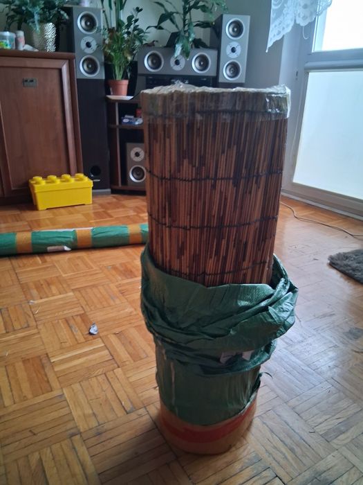 Osłona na balkon 3×5m wysokość 71cm