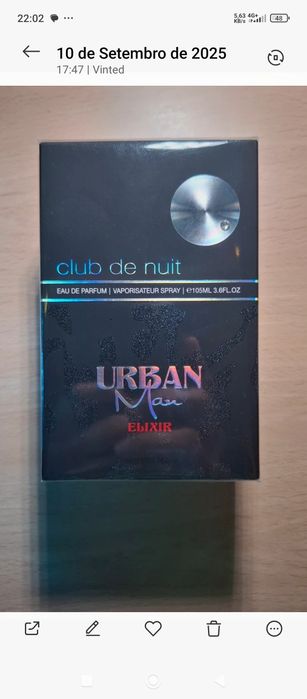 Club de nuit Urban Elixir Man