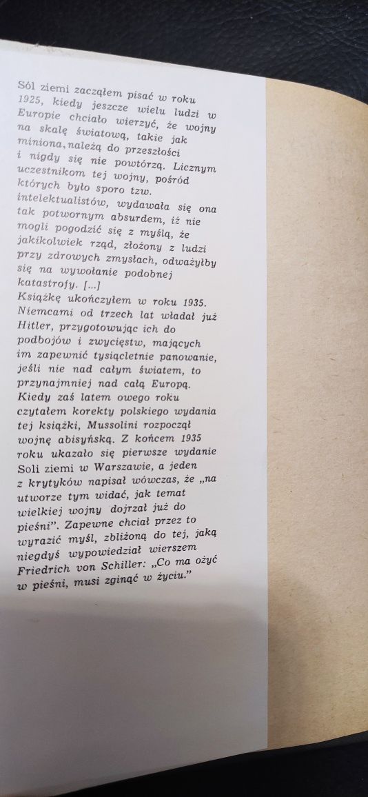 "Sól ziemi" Józef Wittlin