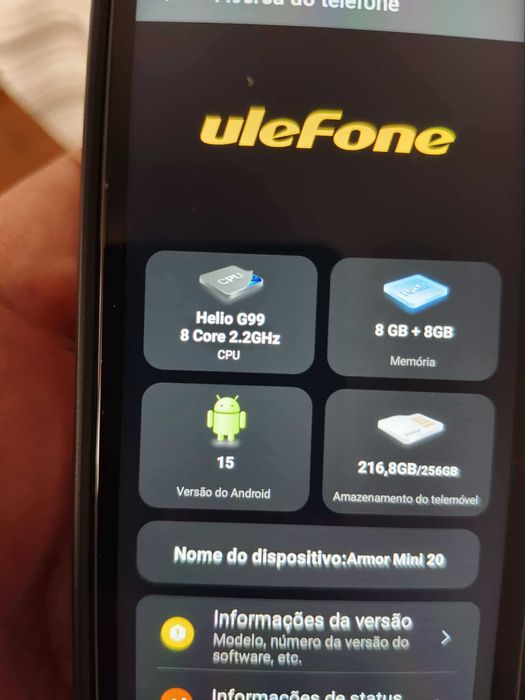 Ulefone Armor mini 20 256gb