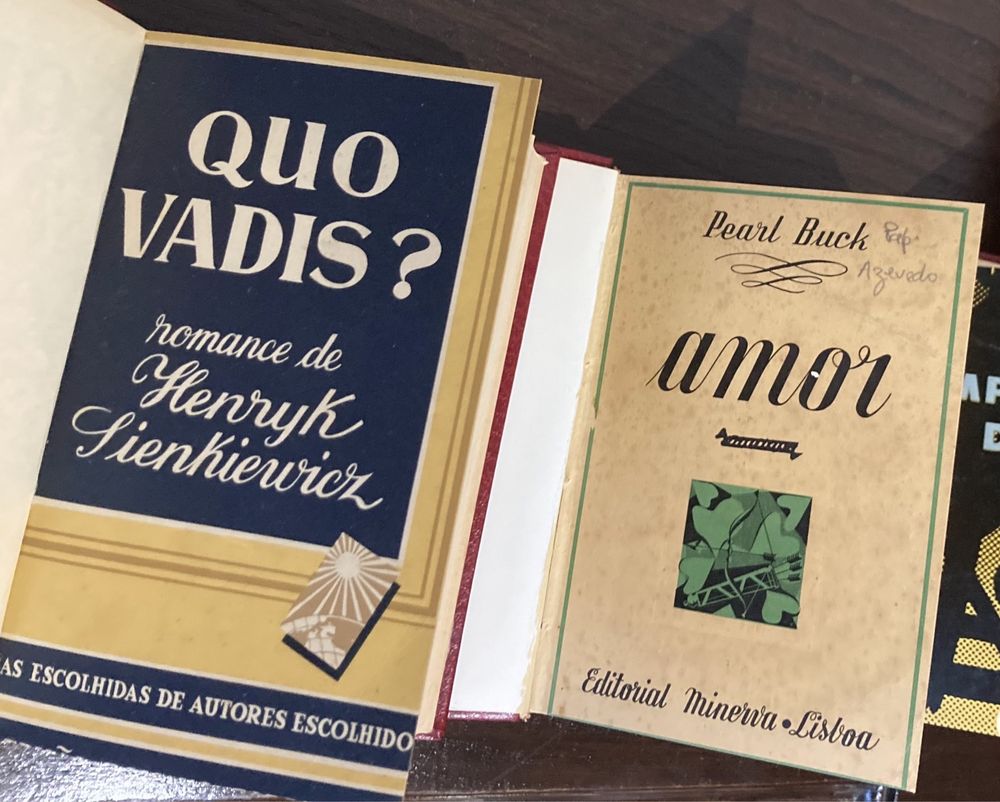 Livros antigos John Steinbeck, Bernard Shauw e outros