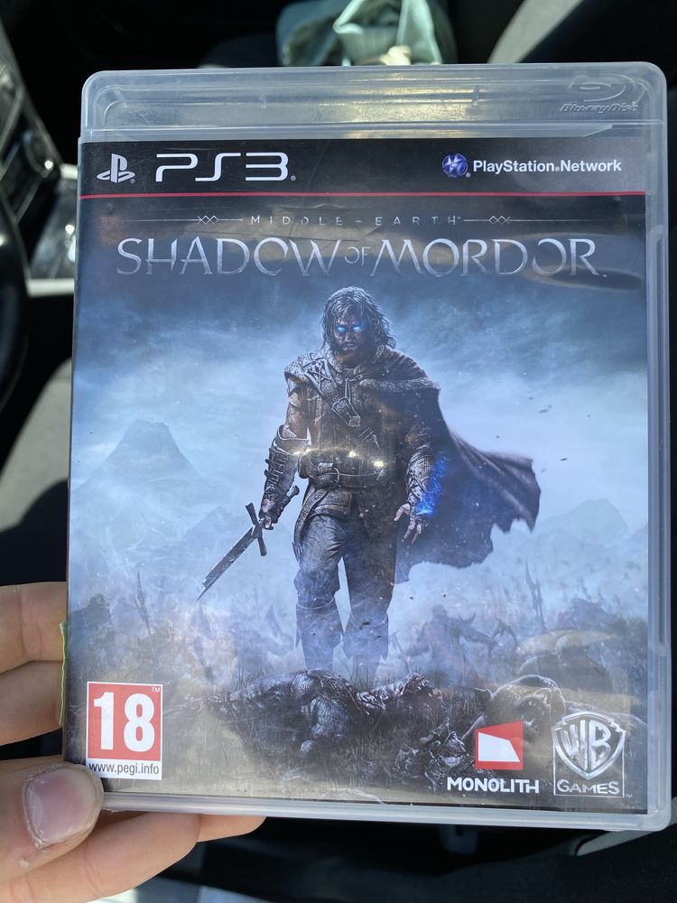 Gra Shadow of Mordor PS3 ps3 Play Station pudełkowa