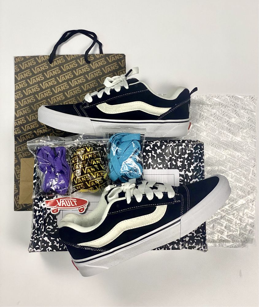 Кроссовки кеды Vans Knu Skool x Imran potato y2k
