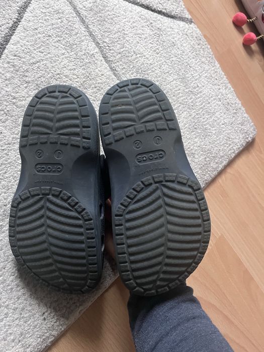 Crocs granatowe j2 33-34