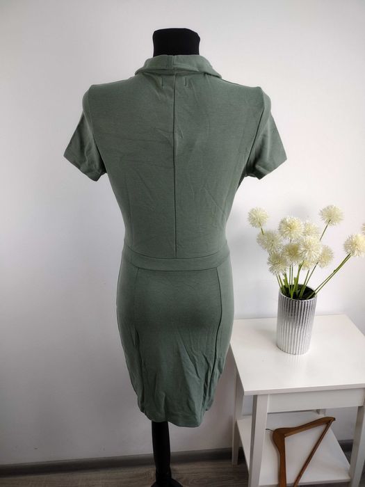 Zielona sukienka biurowa Even&Odd TALL - elegancja XS