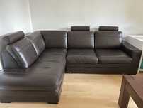 REZERWACJA Naroznik - sofa skorzana