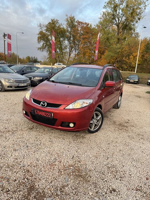 Na Sprzedaż Mazda 5 2.0D/7-os/całe progi/długie oplaty/klima/alu/zamia