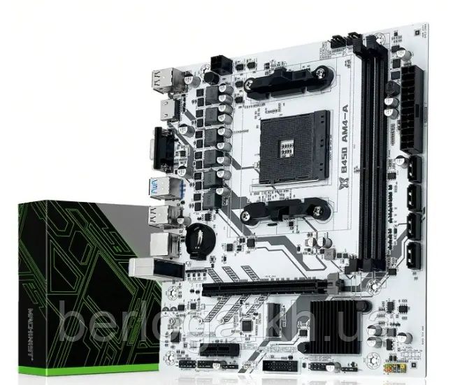 Материнська плата MACHINIST B450M AM4-A/ Dual-Channel DDR4/ M.2 NVME