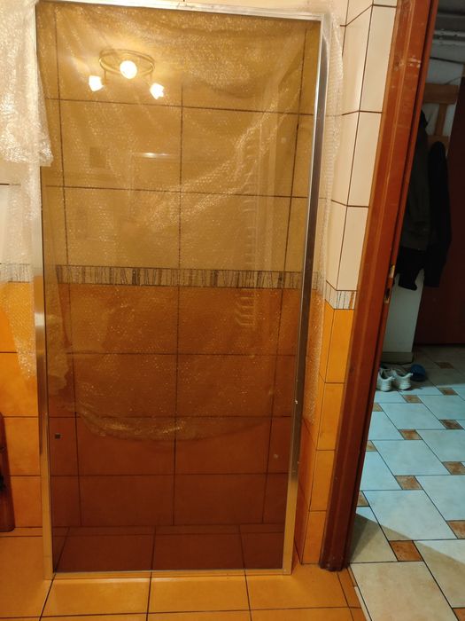 Ścianka prysznicowa szklana 185/87