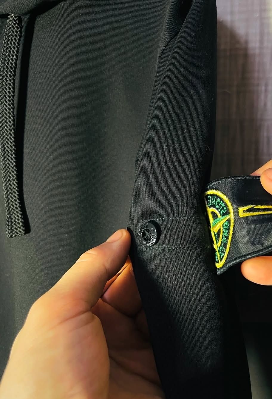 Si zip hoodie prime version black