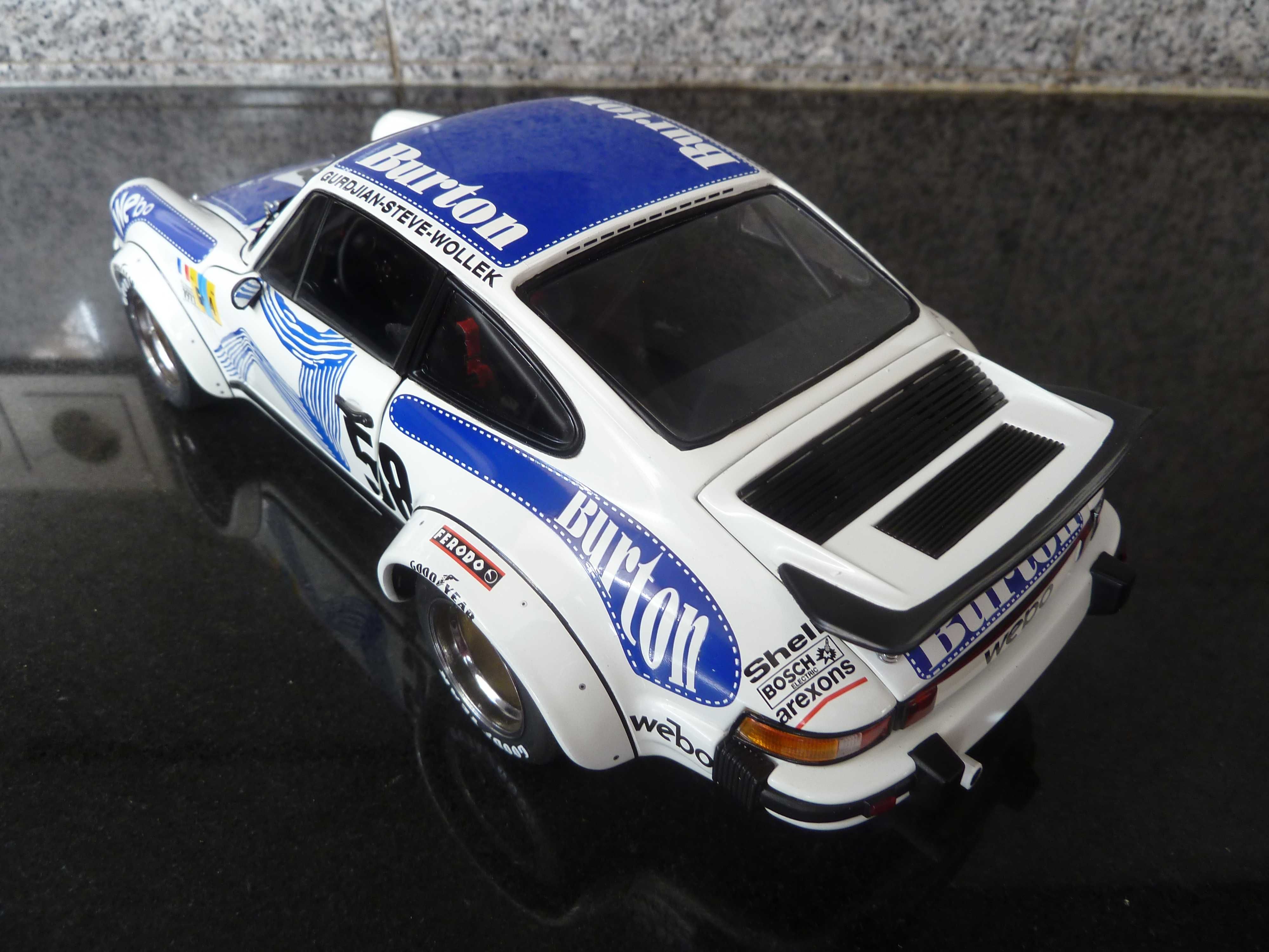 1:18 Exoto, Porsche 934 RSR, Burton, Le Mans 77, AutoArt Minichamps