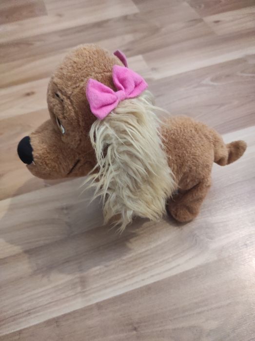 Lucy e PomPom cão a pilhas