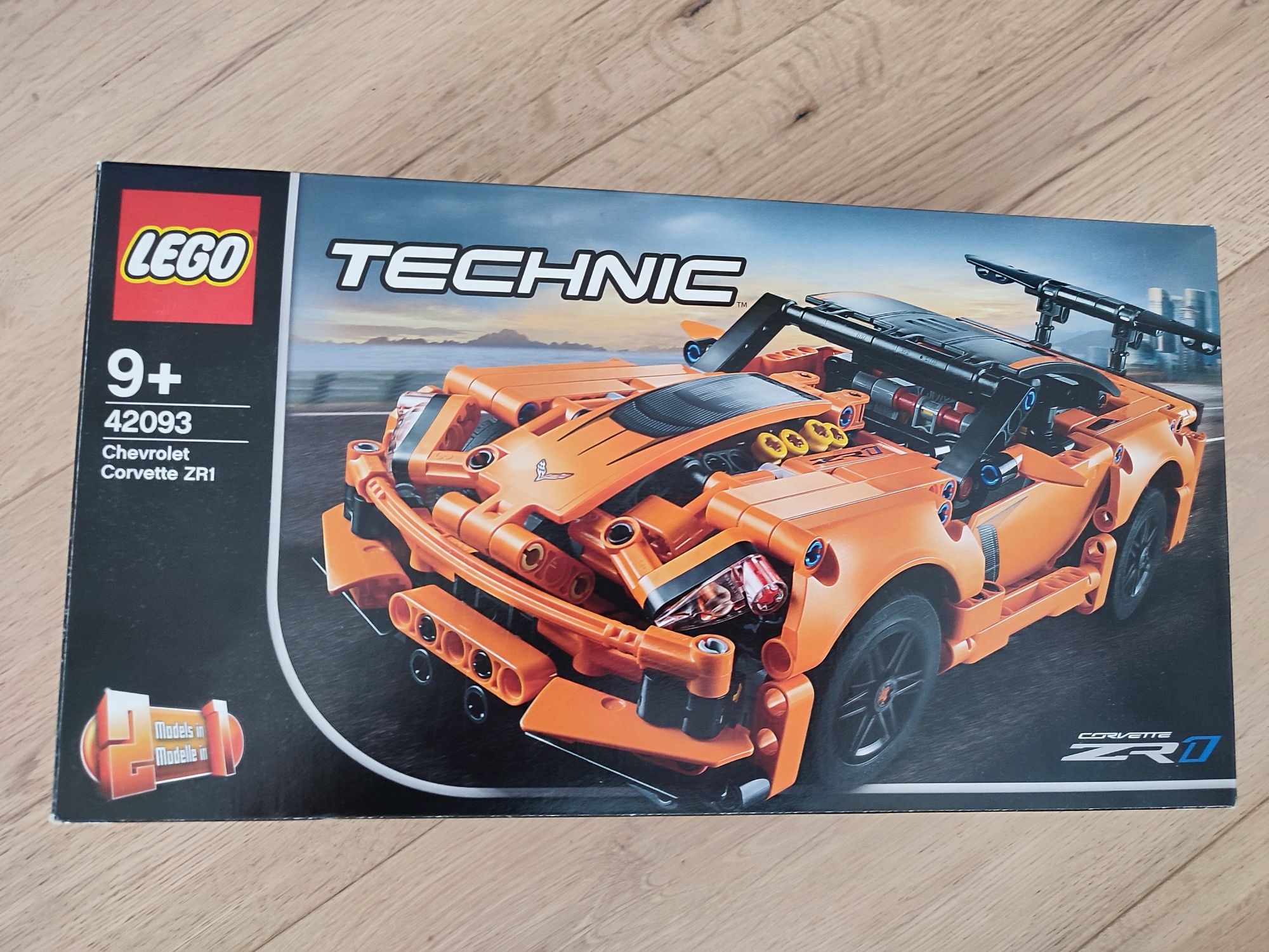 Lego Technic 42093 Chevrolet Corvette ZR1, jak nowe