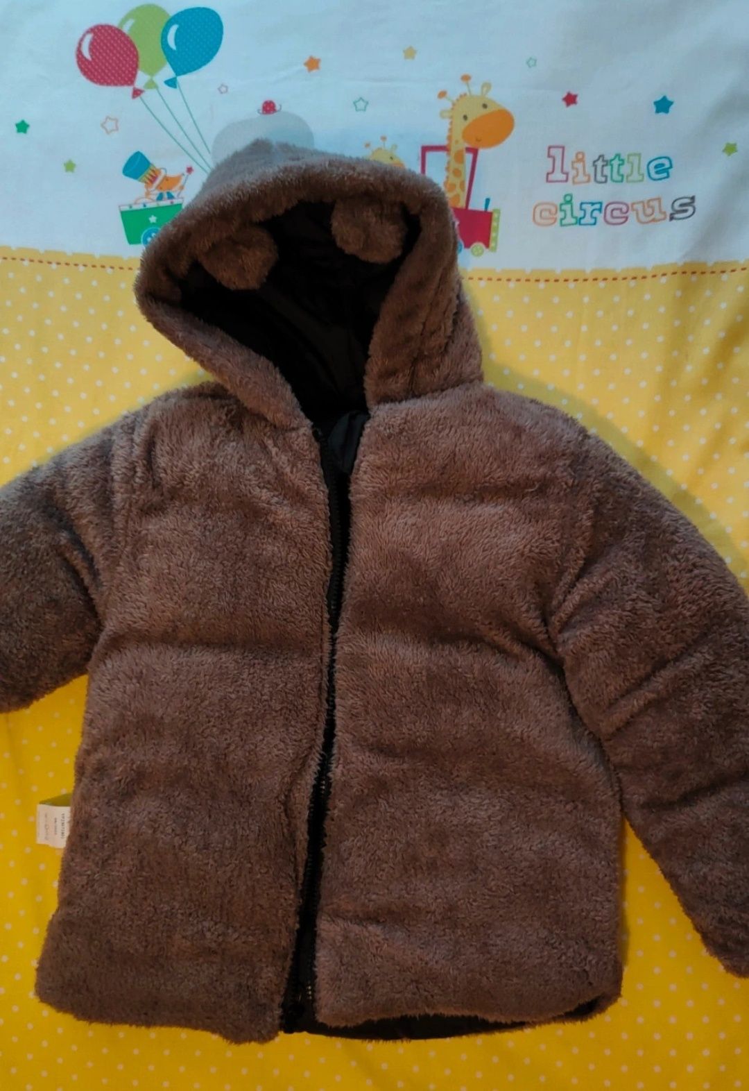 Zimowa kurtka miś 116