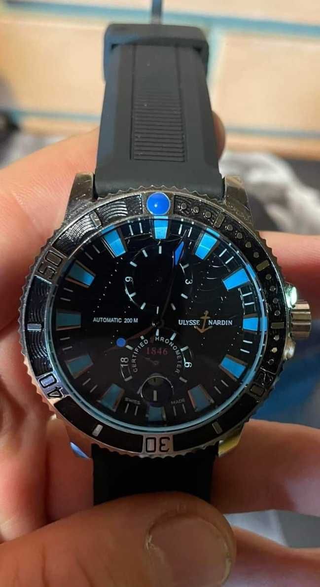 Механічний чоловічий годинник Ulysse Nardin