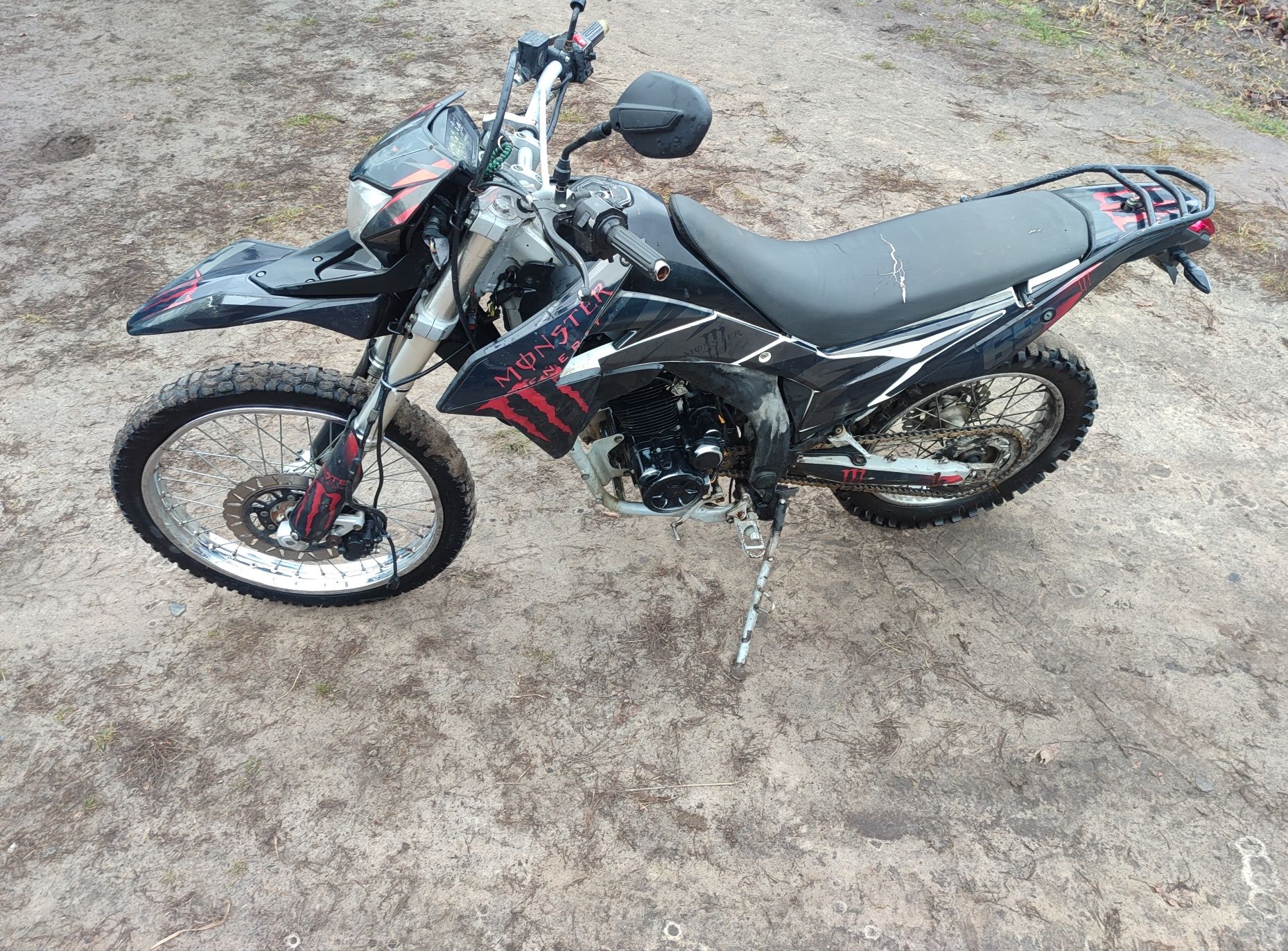 Запчастини Loncin sx2 lx250gy-3 ( лось )