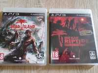 2gry survival horror Dead Island 1 & riptide Sony PlayStation 3 ps3