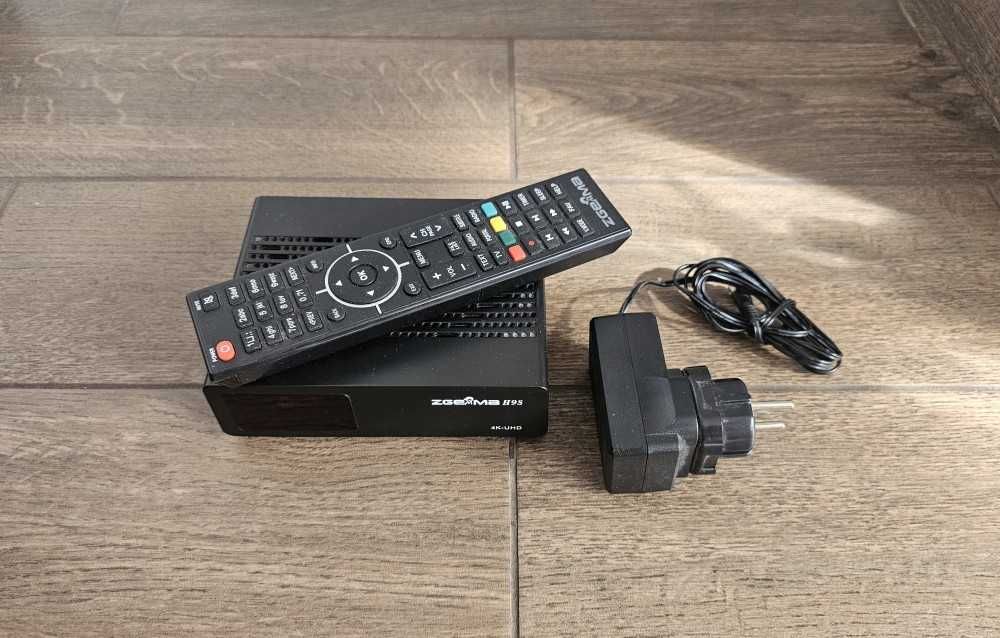 Dekoder UHD 4K Zgemma H9S - 100% sprawny, z pilotem, WARTO, KRK!