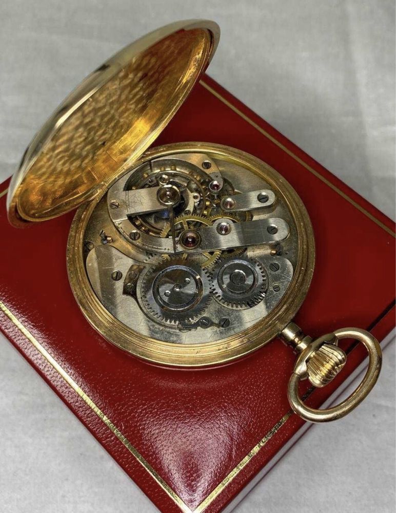 Золотые карманные часы, 14к 585, Швейцария