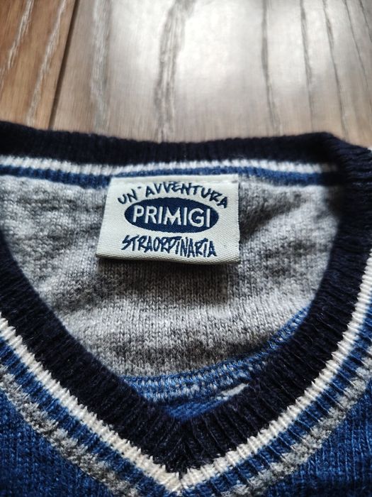 Primigi chłopięcy pulower, bezrękawnik z wełną 86