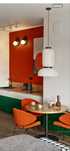 Lampa papierowa design czerpany