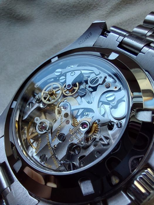 Omega Speedmaster 3861: display caseback